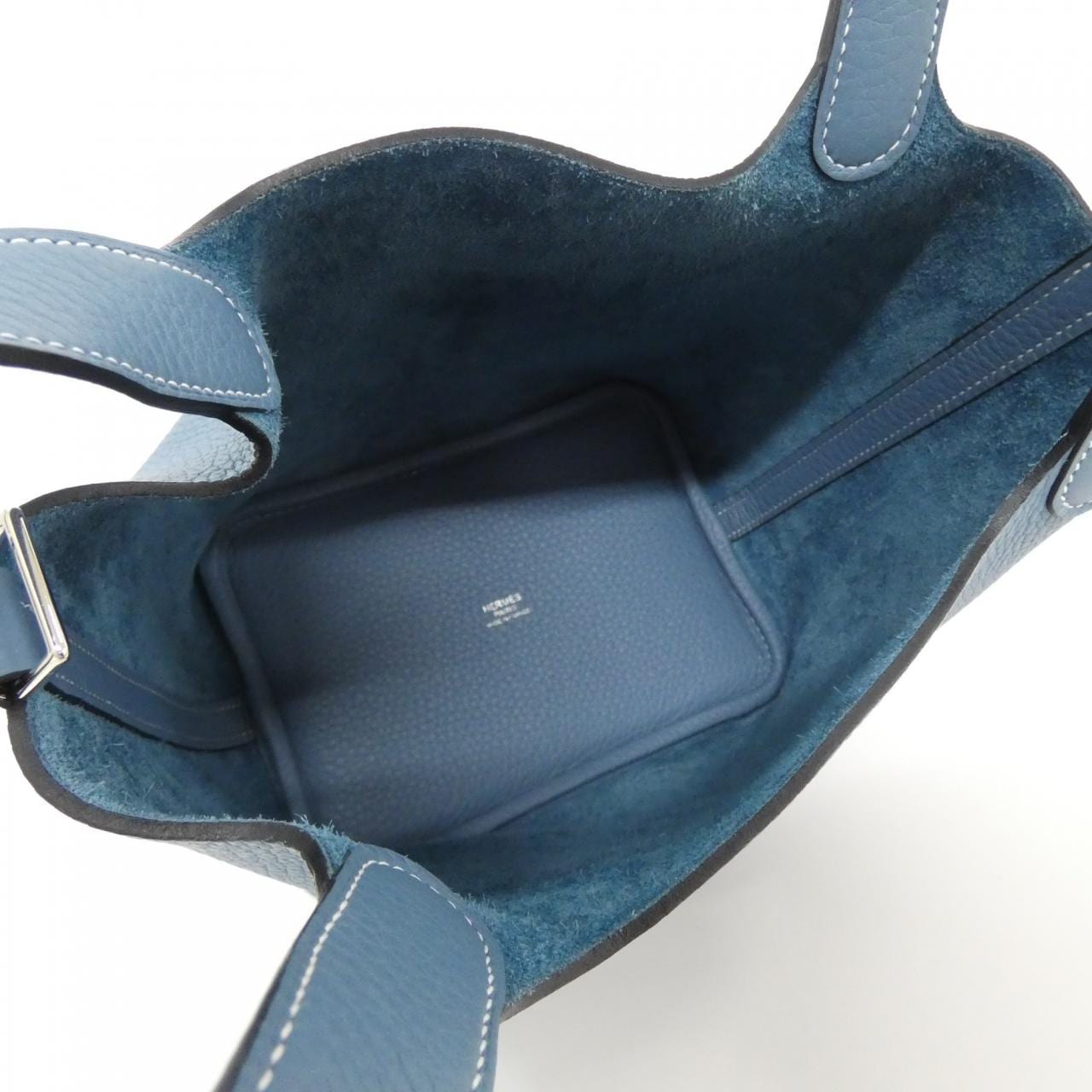 HERMES Picotin 056289CK Handbag Clemence 5