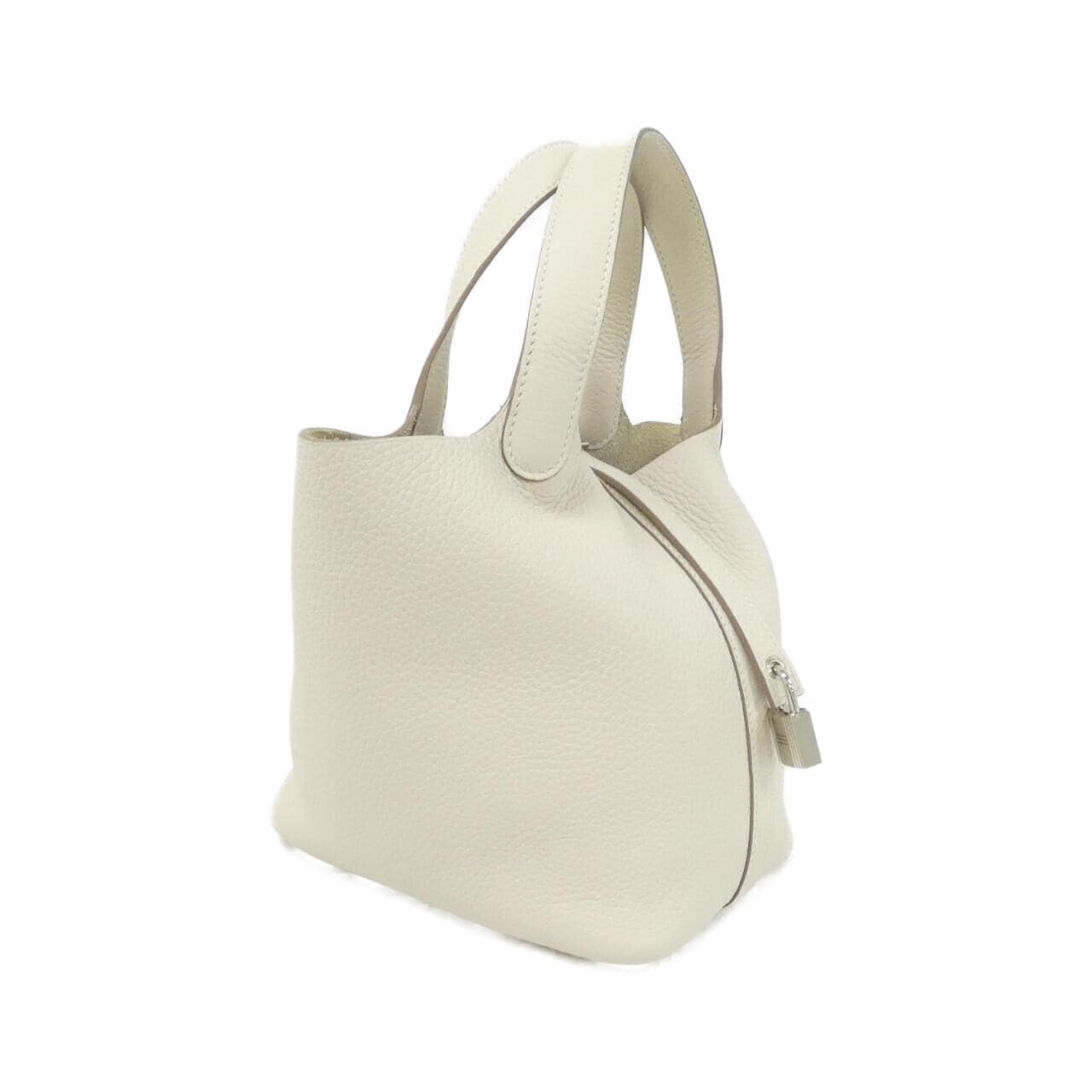 HERMES Picotin 056289CK Handbag Clemence