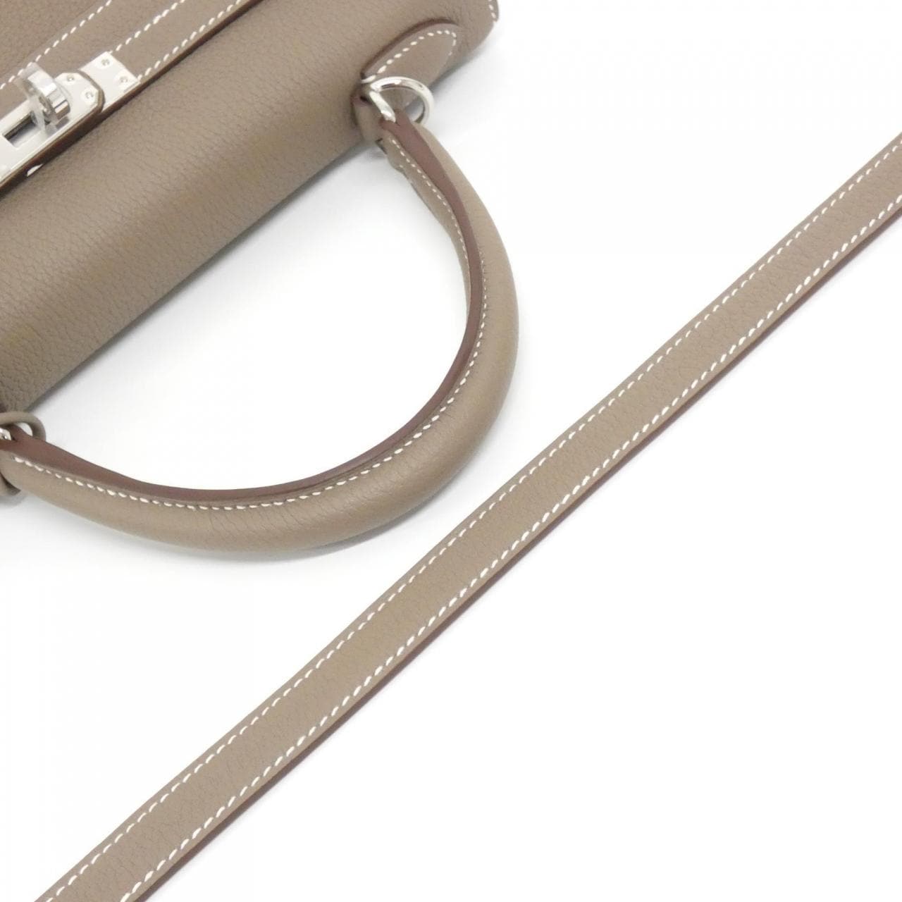 HERMES Kelly 044624CK Handbag Togo 5