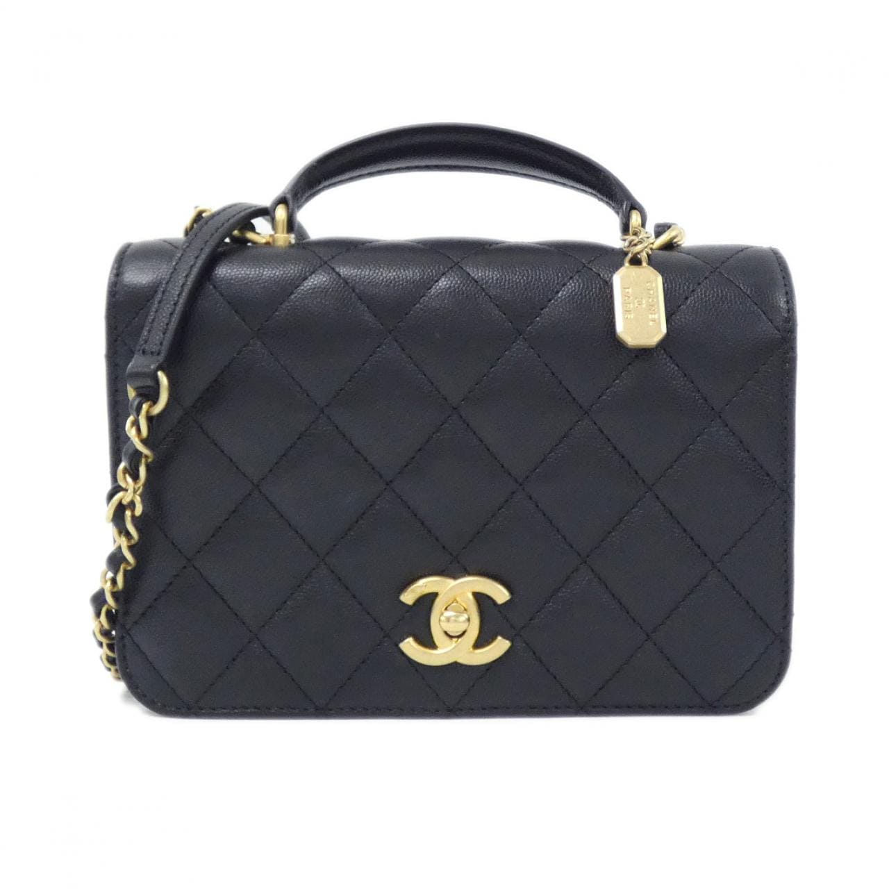 CHANEL AS4286 手提包 荔枝紋牛皮