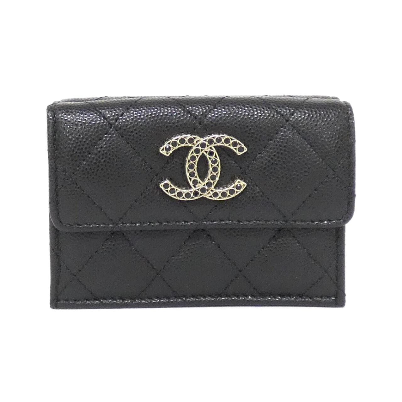 CHANEL Chanel 19 AP3397 Wallet Grained Calfskin