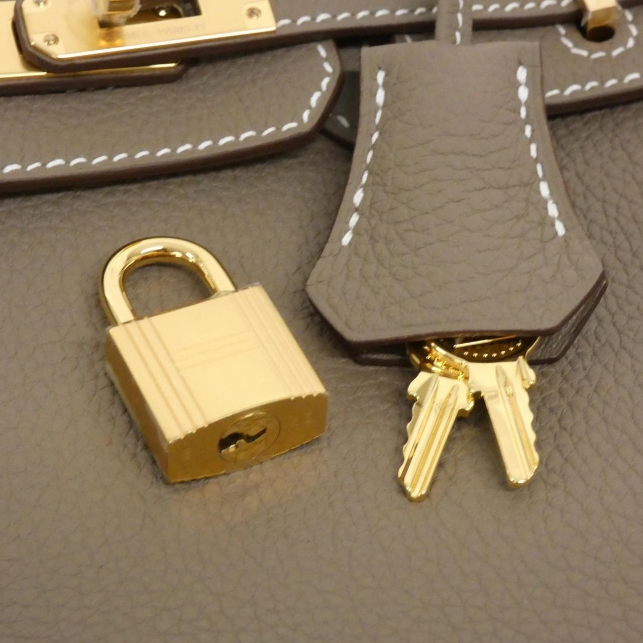 HERMES Birkin 041344CC Handbag Togo 4