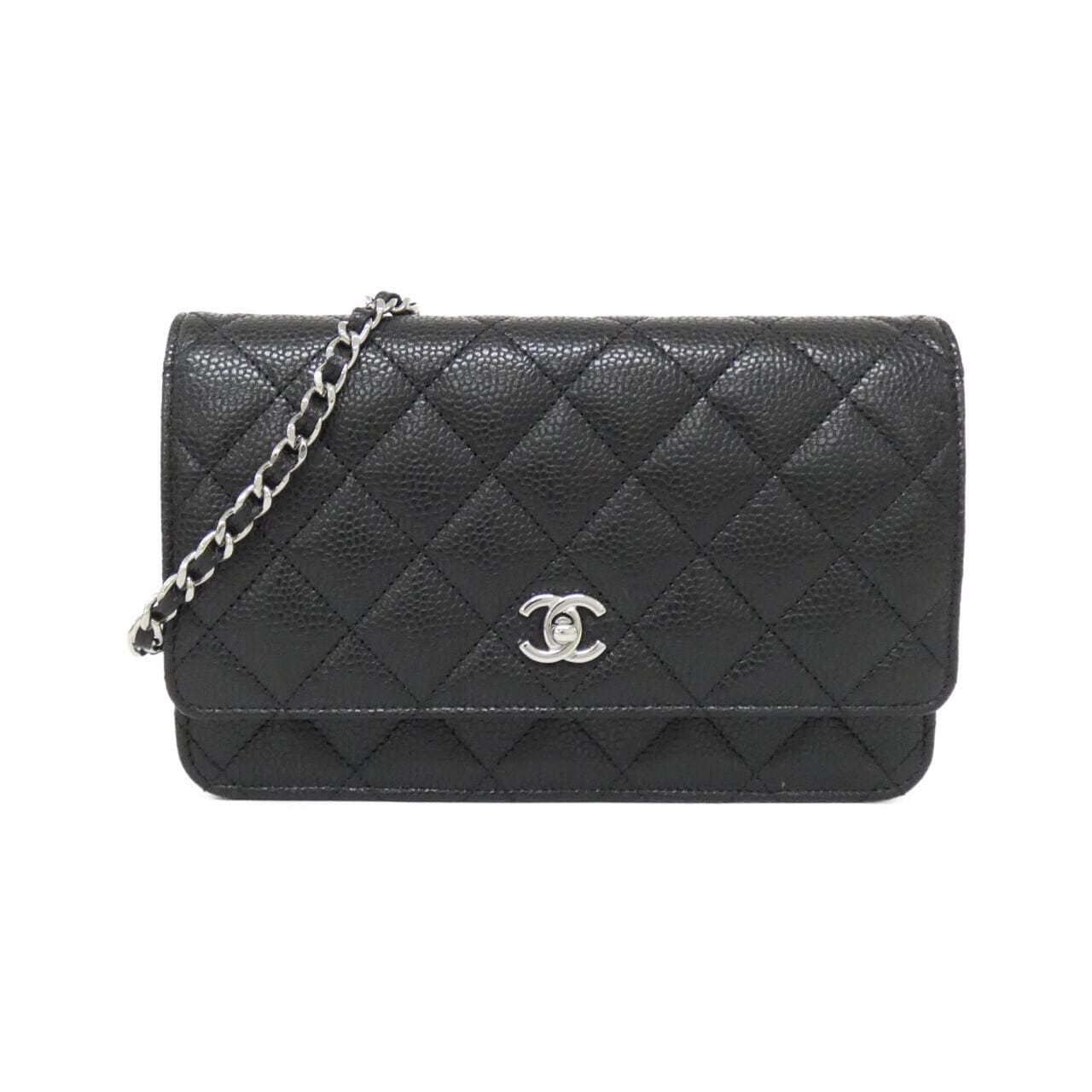 CHANEL AP4241 Wallet Grained Calfskin