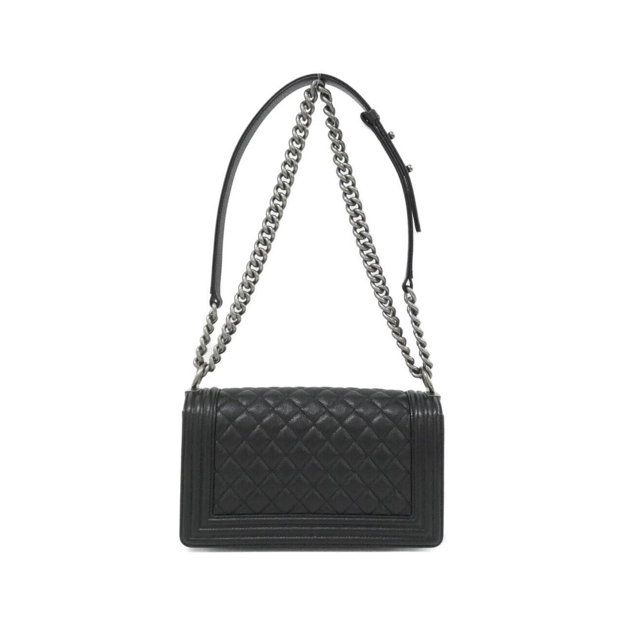 CHANEL Boy Chanel 67086 Shoulder Grained Calfskin 2