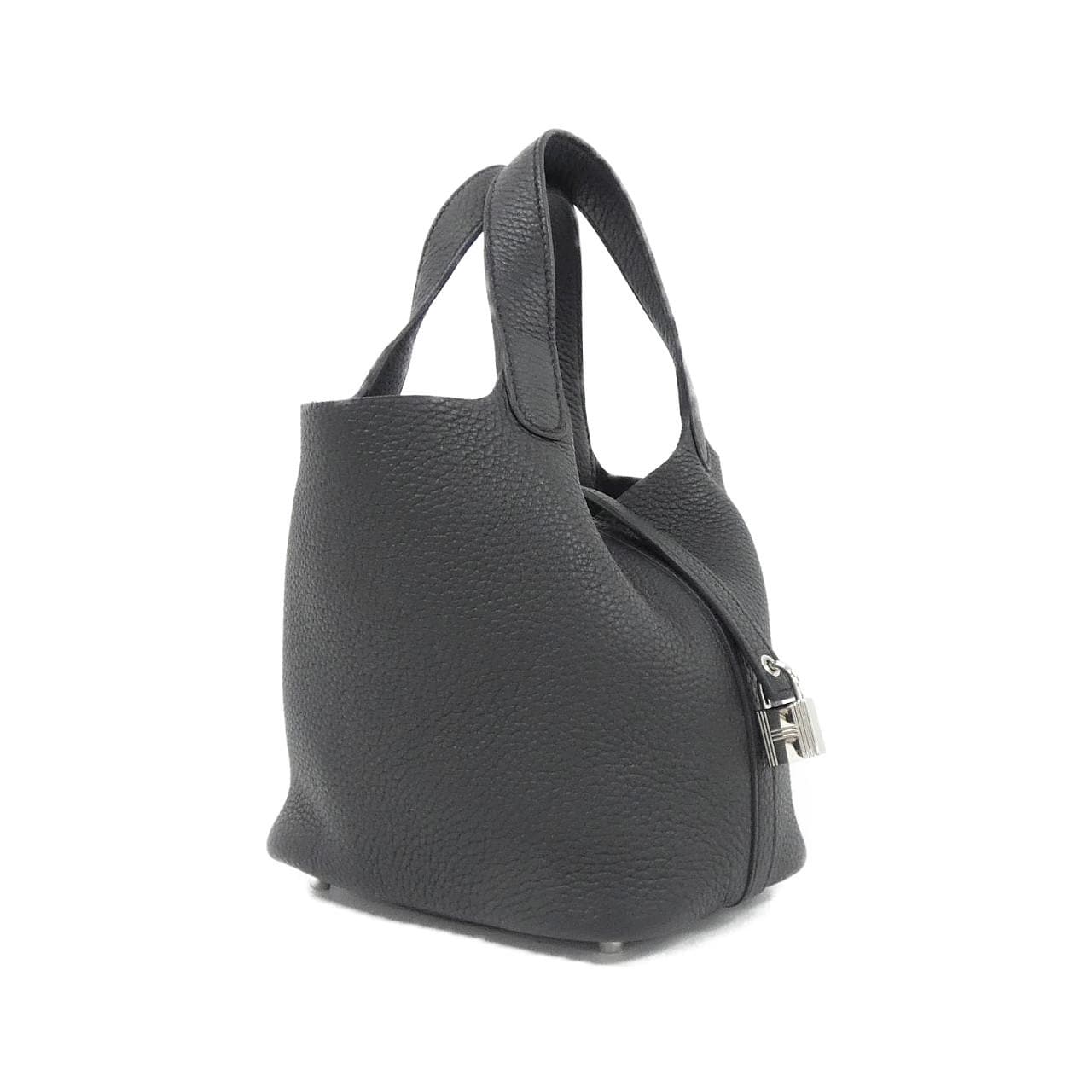 HERMES Picotin 056289CK Handbag Clemence