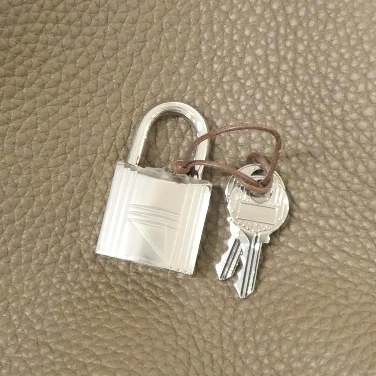 HERMES Picotin 060992CK Handbag Clemence 5