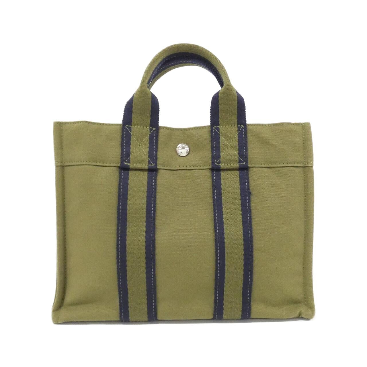HERMES 100754M 托特包 帆布