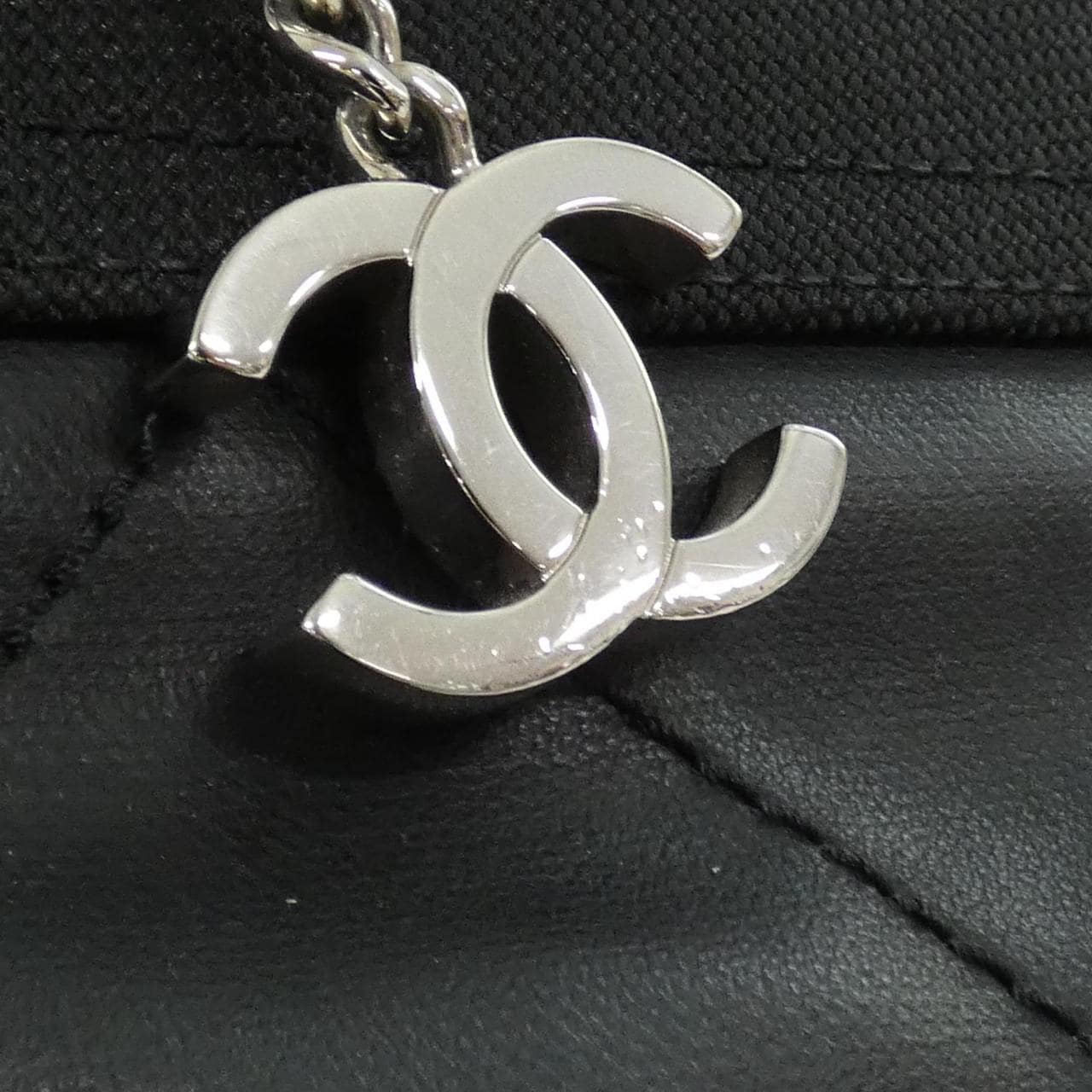 CHANEL 34208 手提包 帆布 5