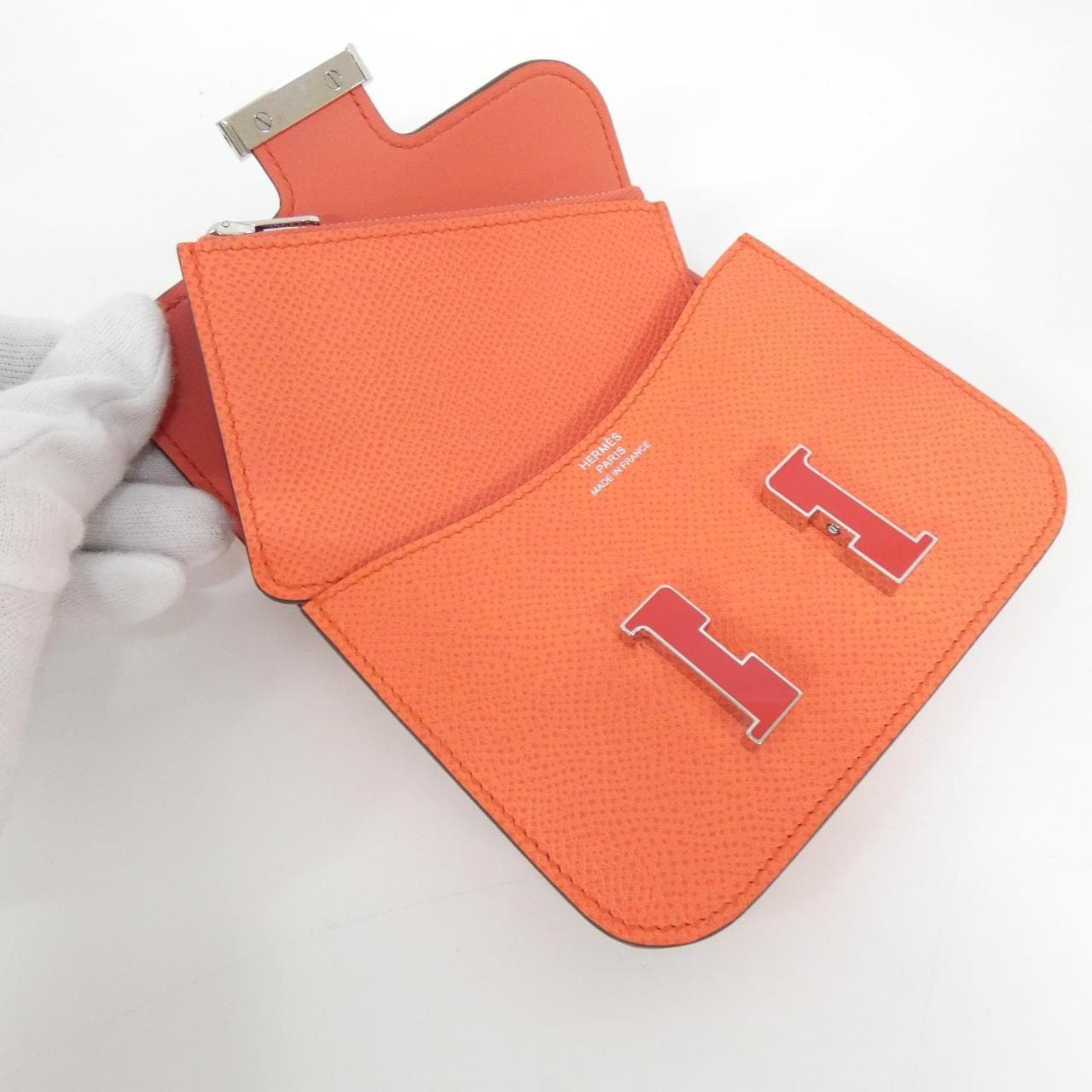 HERMES Constance 082499CK Wallet Epsom 3