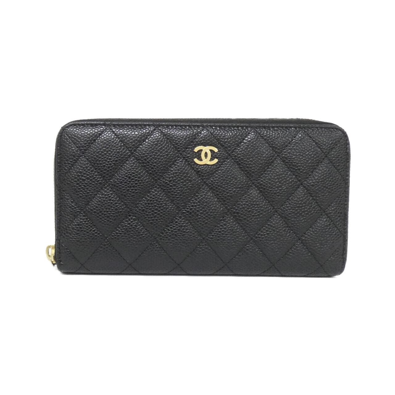 CHANEL Timeless Classic 50097 銀包 荔枝紋牛皮