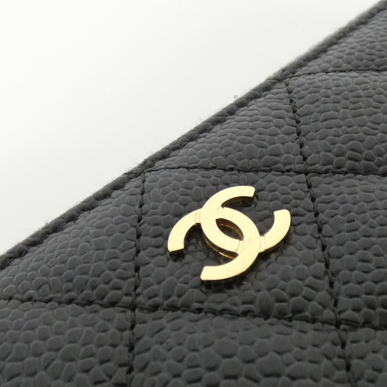 CHANEL Timeless Classic 50097 銀包 荔枝紋牛皮 4