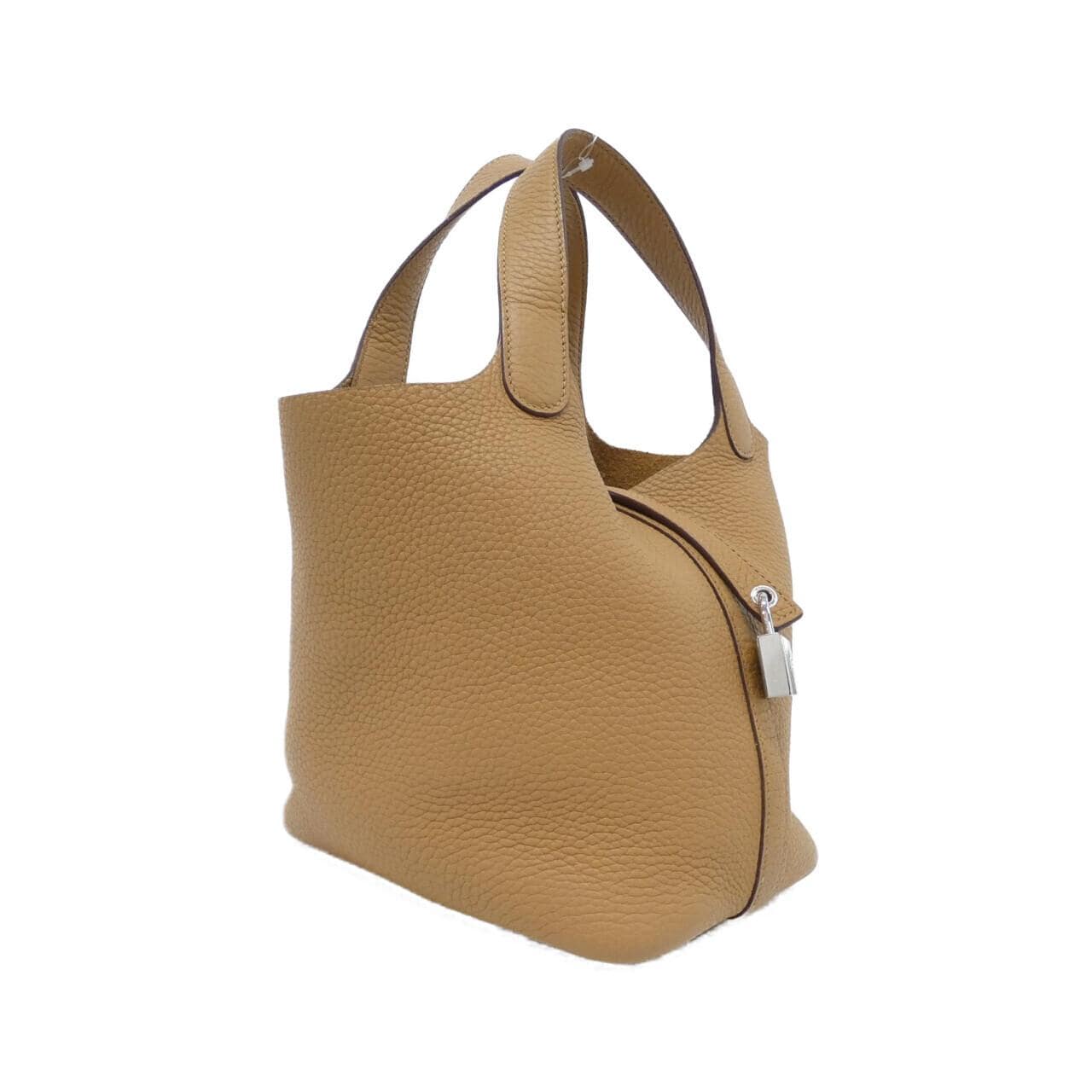 HERMES Picotin 056289CK Handbag Clemence