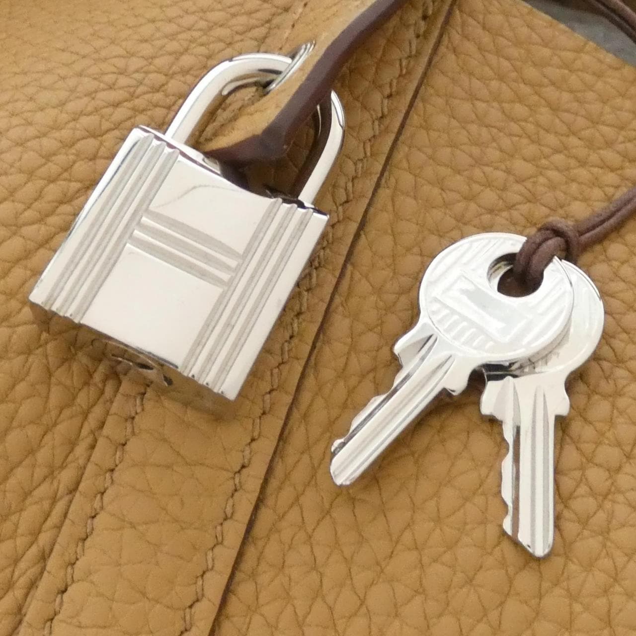 HERMES Picotin 056289CK Handbag Clemence 5