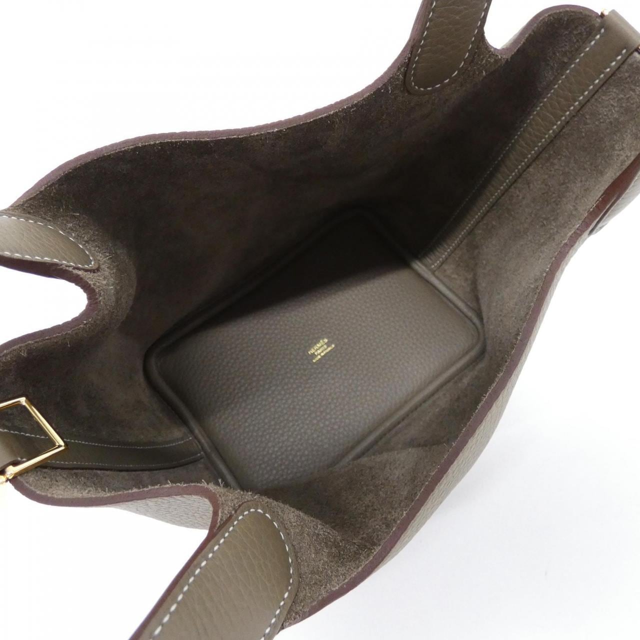 HERMES Picotin 056289CC Handbag Clemence 5