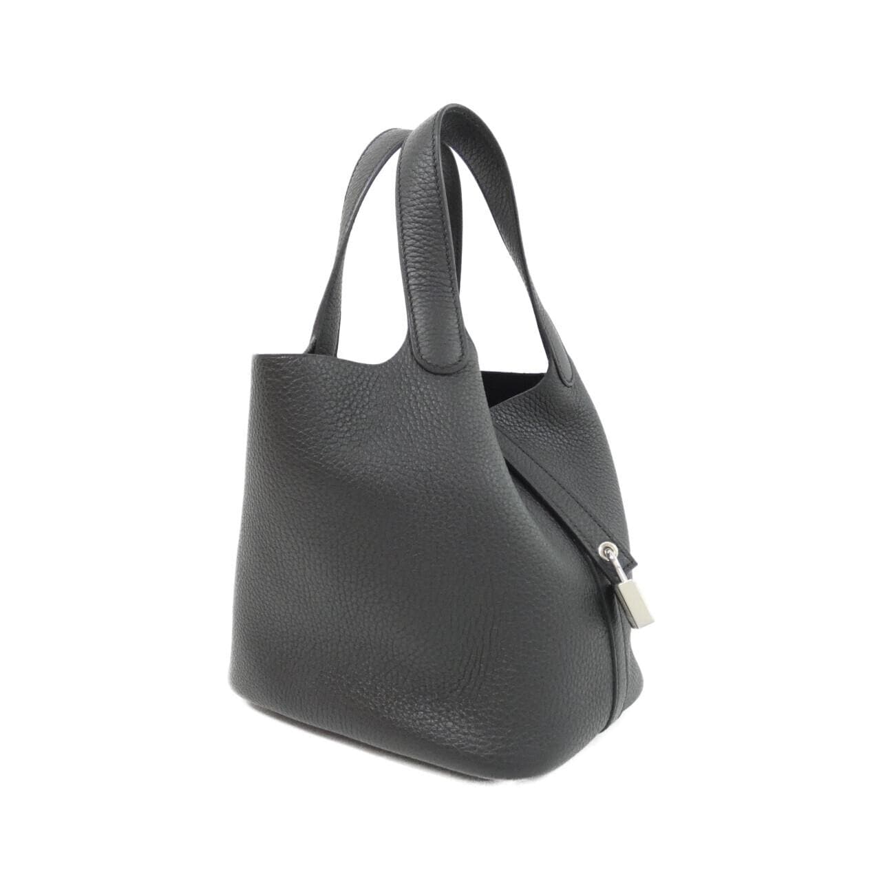 HERMES Picotin 056289CK Handbag Clemence