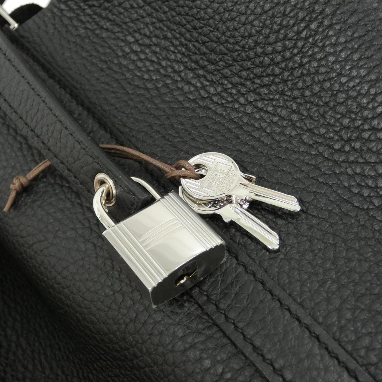 HERMES Picotin 056289CK Handbag Clemence 4