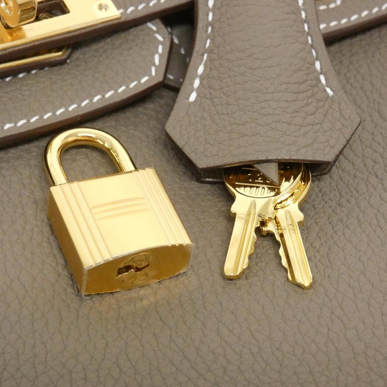 HERMES Birkin 041344CC Handbag Togo 4