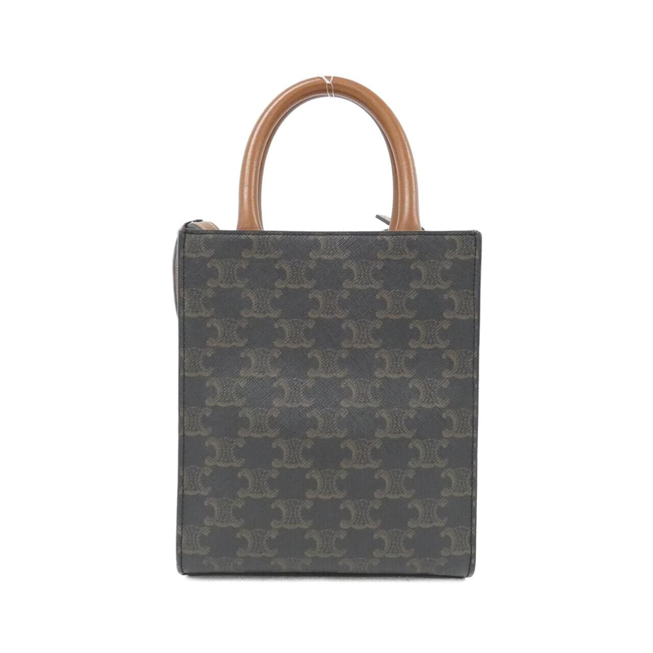 CELINE Cabas 194372BZK Handbag Canvas 2