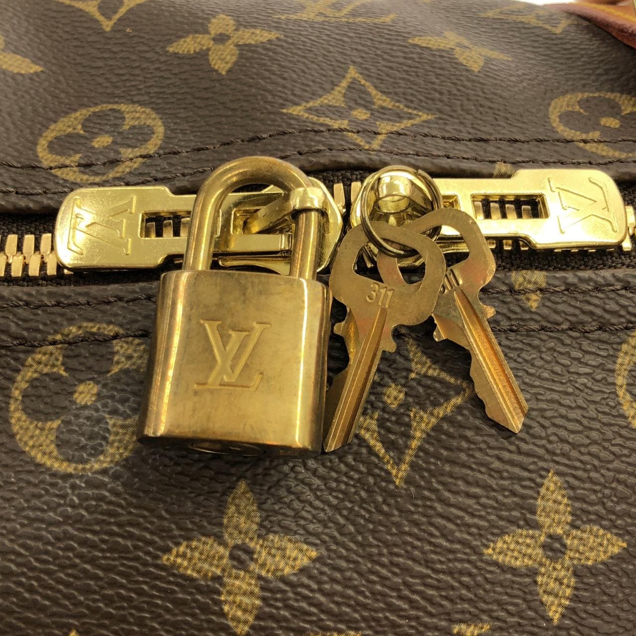 LOUIS VUITTON Keepall M41428 波士頓包 Monogram 4