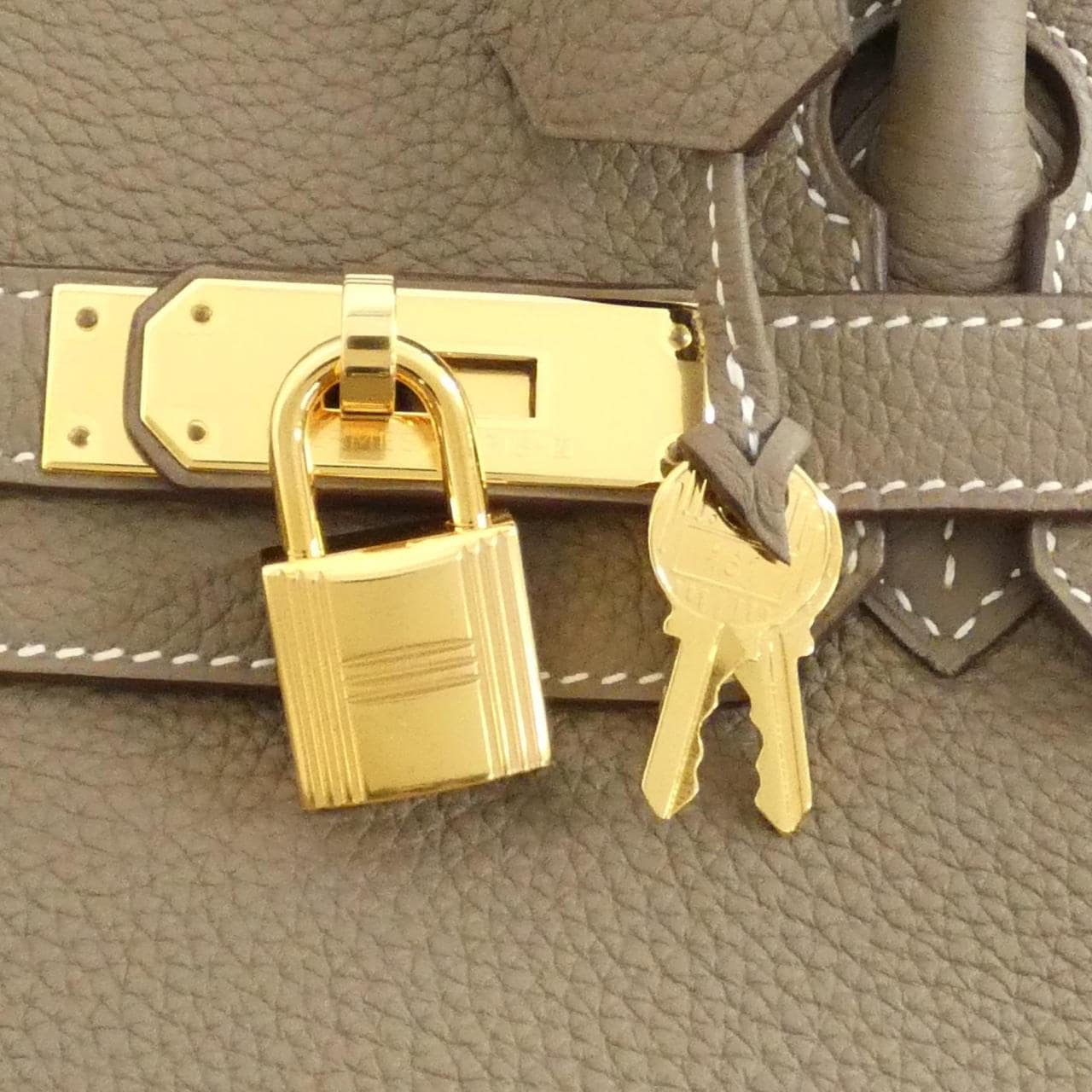 HERMES Birkin 027633CC Handbag Togo 4