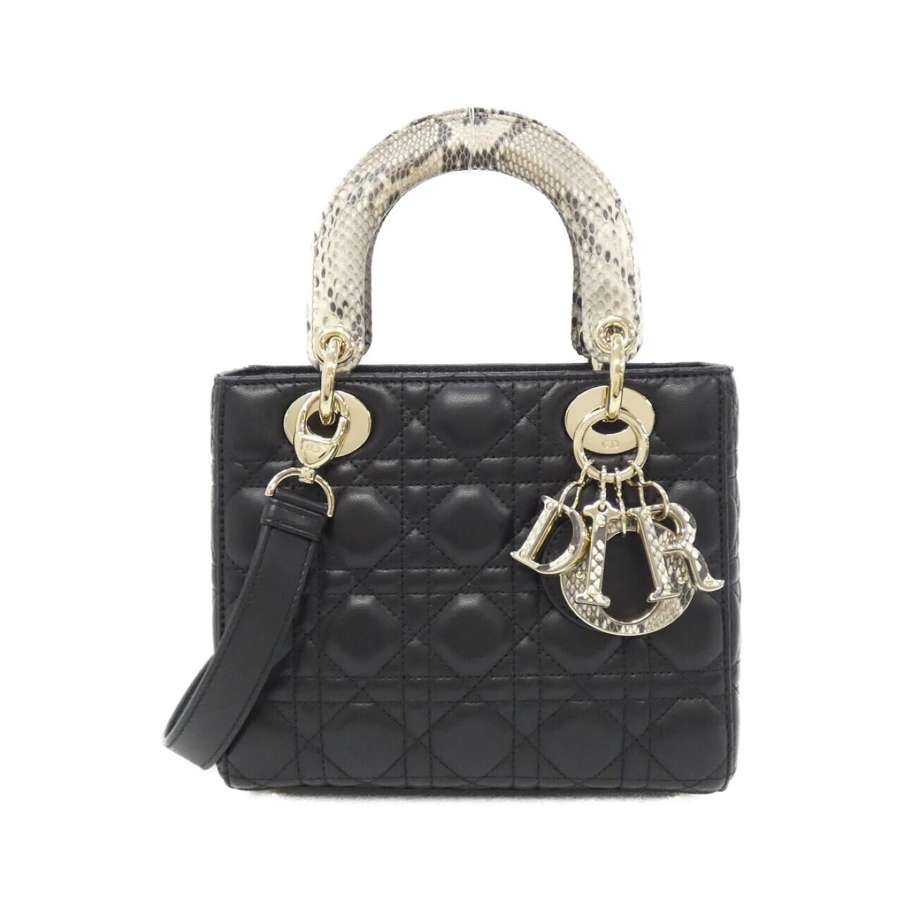 DIOR Lady Dior M0531ONNR Handbag Python
