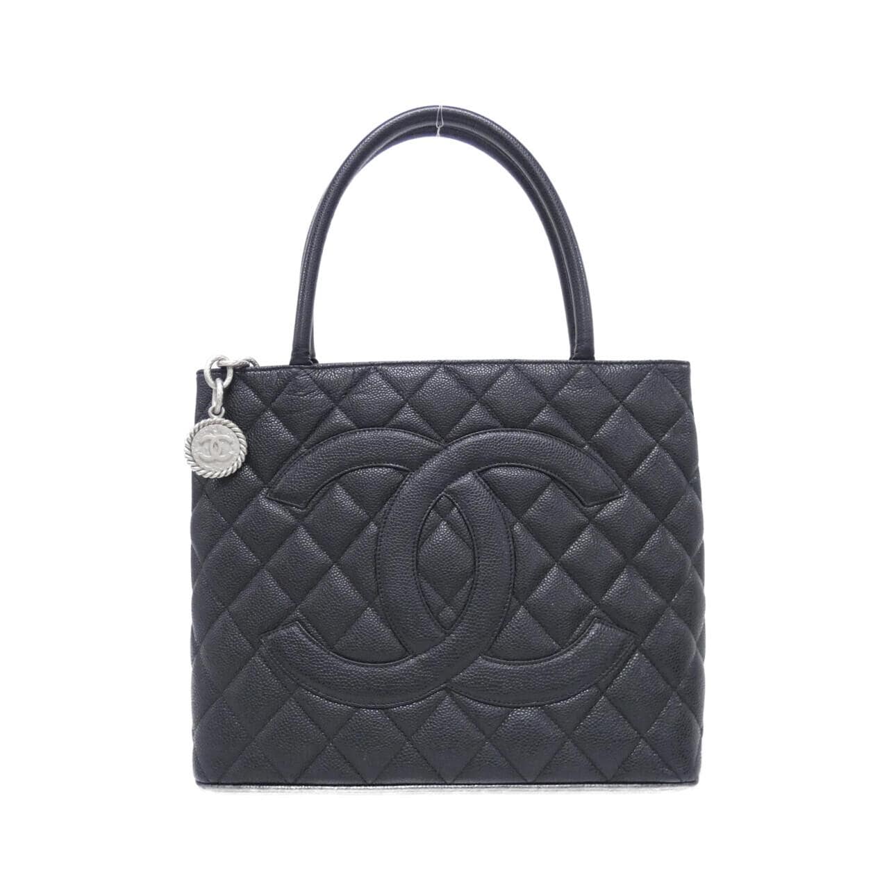 CHANEL Matelasse 1804 Handbag Grained Calfskin
