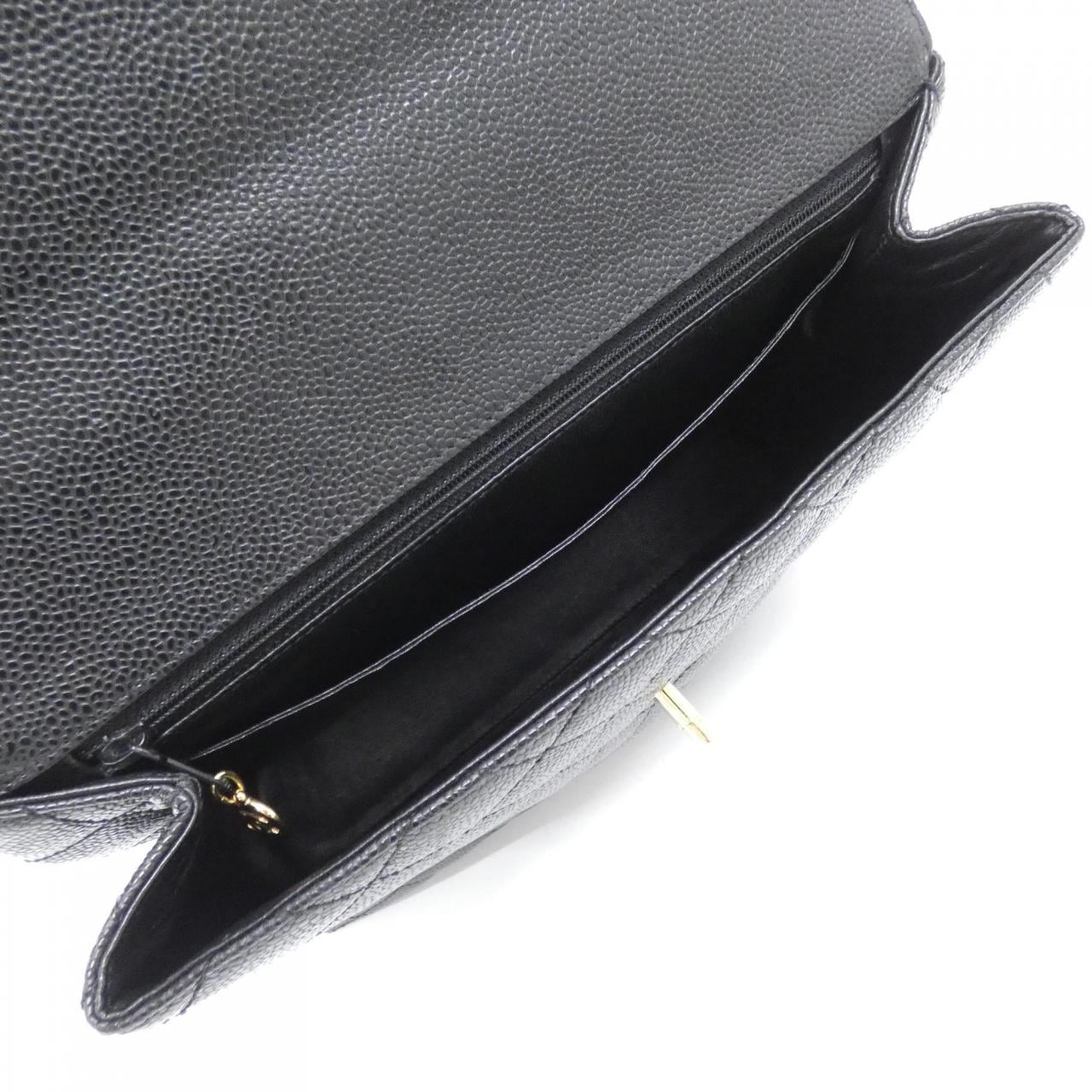 CHANEL Matelasse 12397 Handbag Grained Calfskin 5
