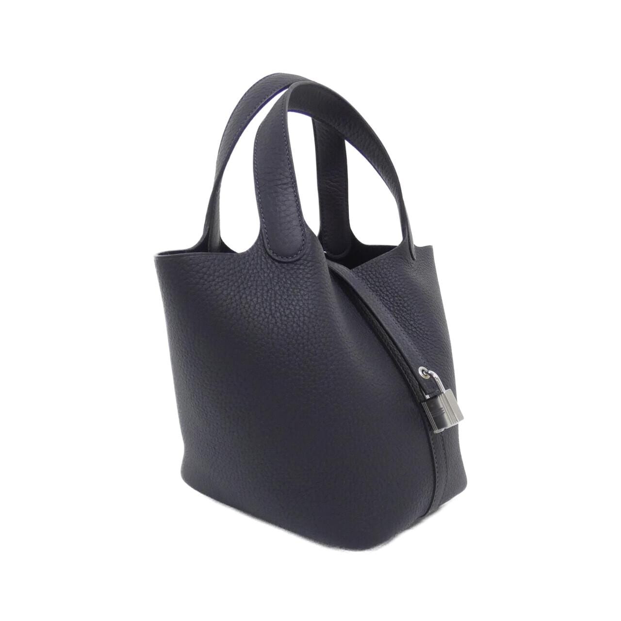 HERMES Picotin 056289CK Handbag Clemence
