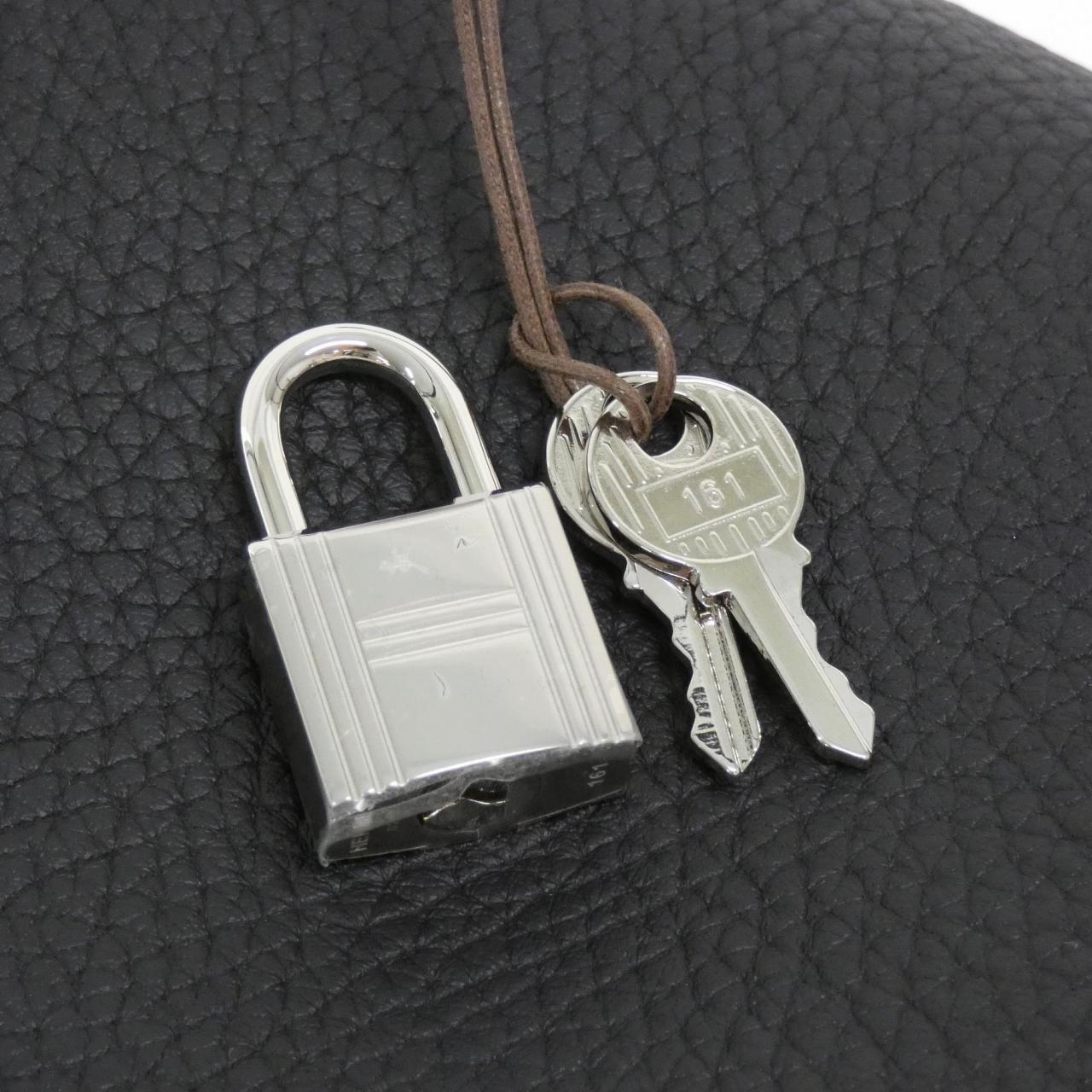 HERMES Picotin 056289CK Handbag Clemence 3
