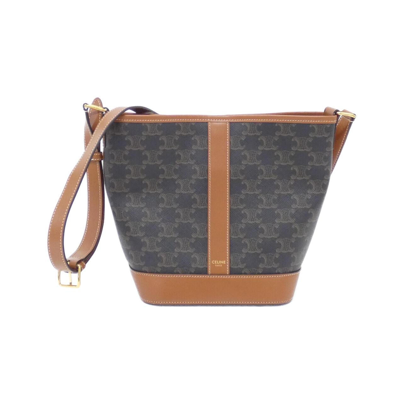 CELINE Triomphe 191442CAS Shoulder Canvas