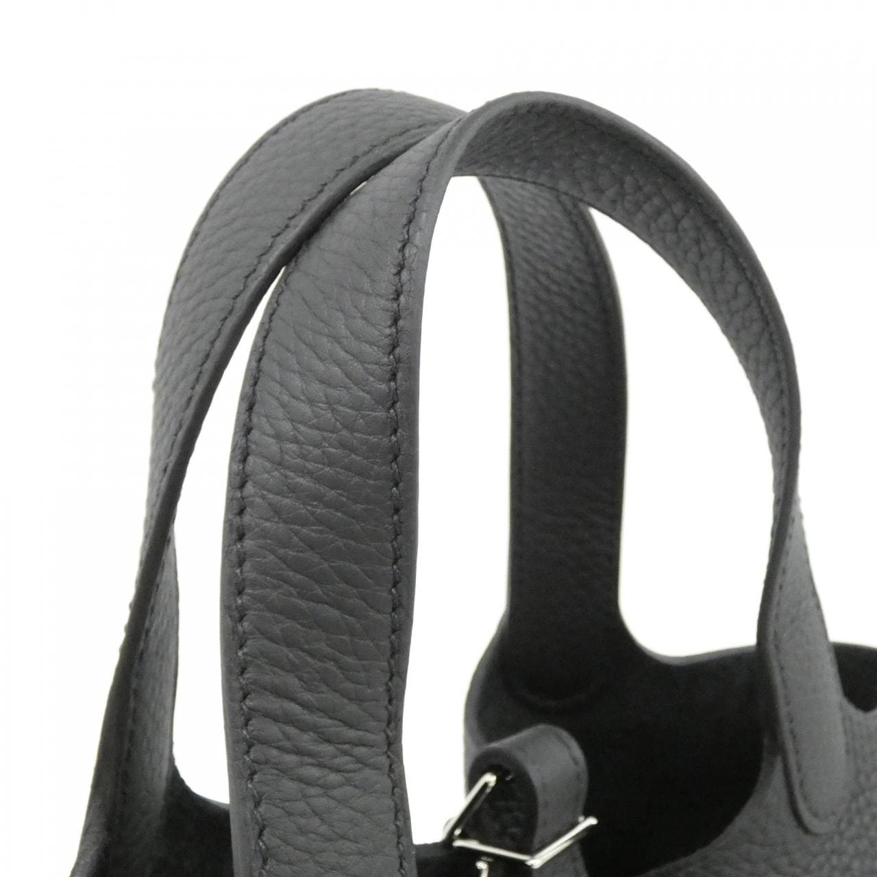 HERMES Picotin 056289CK Handbag Clemence 4
