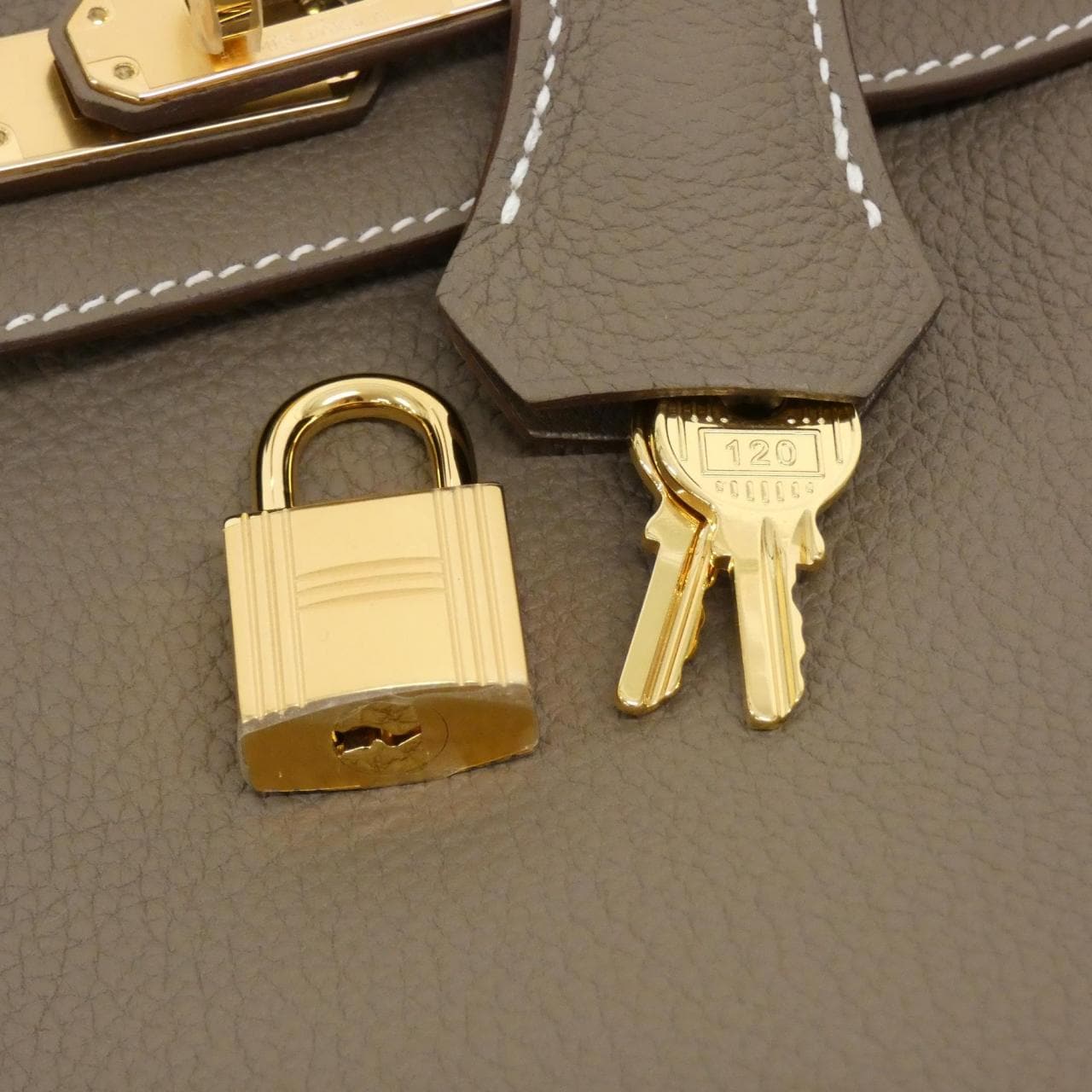 HERMES Birkin 041344CC Handbag Togo 4