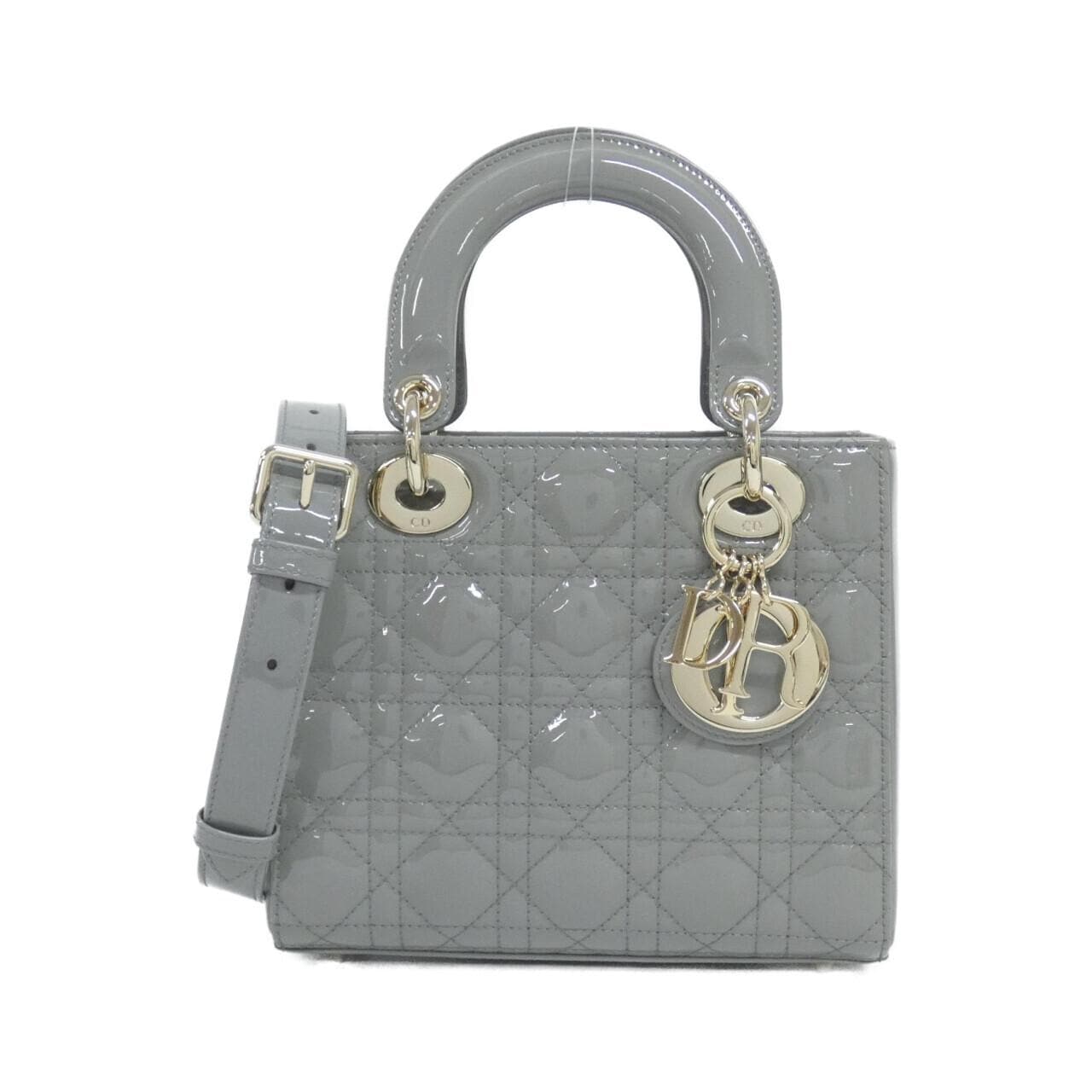 DIOR Lady Dior M0531OWCB 手提包 漆皮