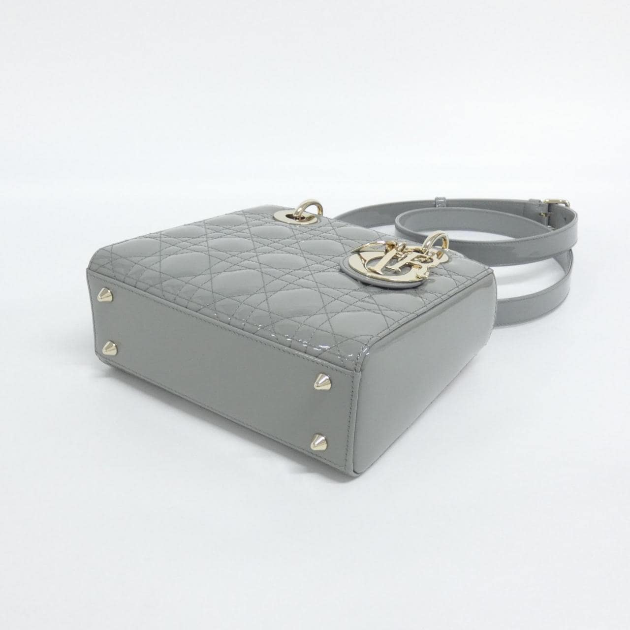 DIOR Lady Dior M0531OWCB 手提包 漆皮 3