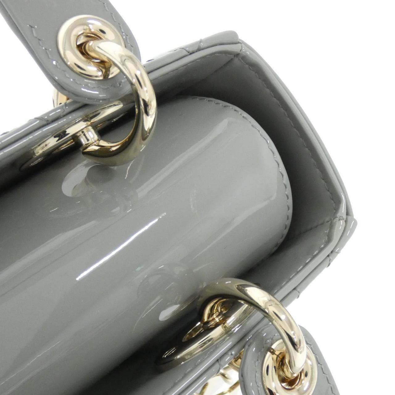 DIOR Lady Dior M0531OWCB 手提包 漆皮 4