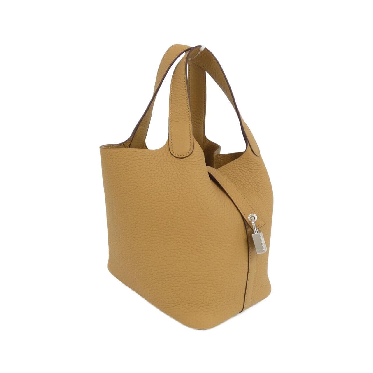 HERMES Picotin 056289CK Handbag Clemence