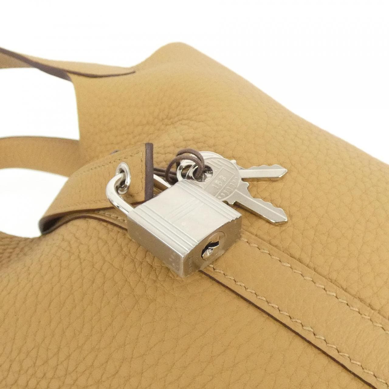 HERMES Picotin 056289CK Handbag Clemence 3