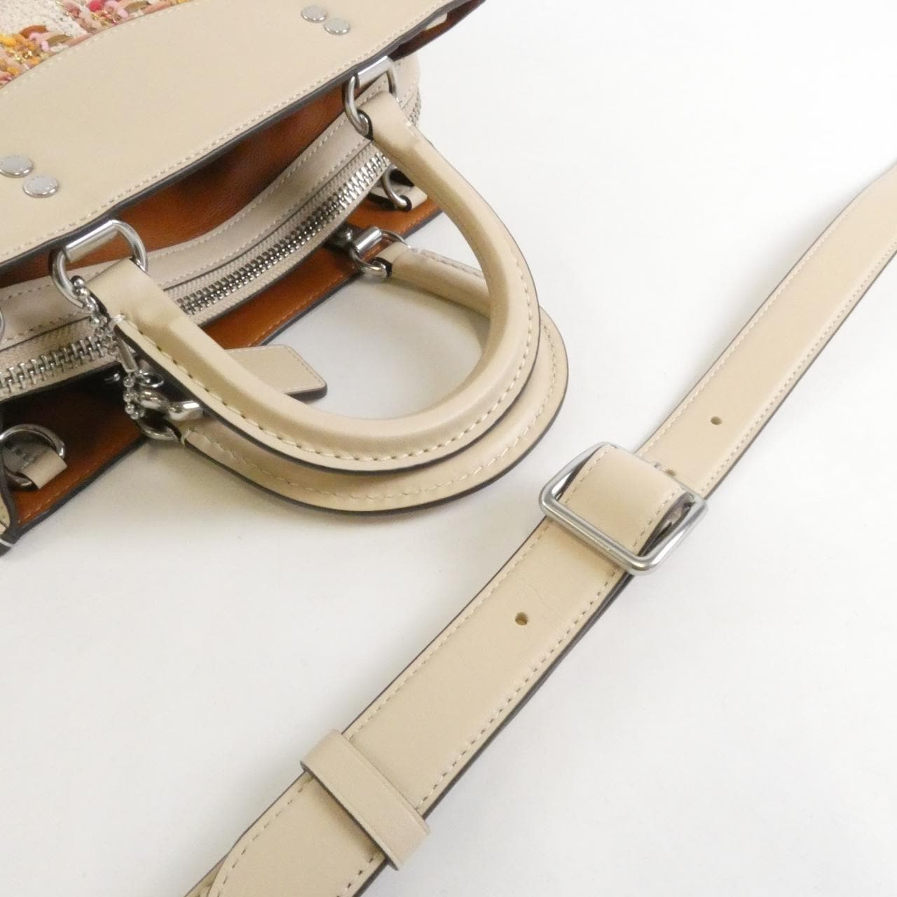 COACH CP155 手提包 粗花呢 5