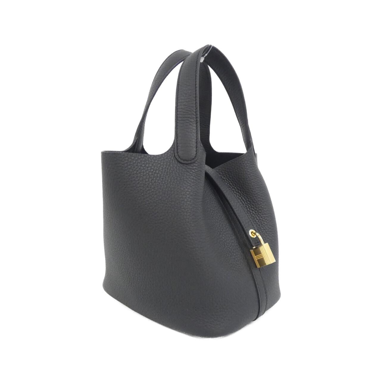 HERMES Picotin 056289CC Handbag Clemence