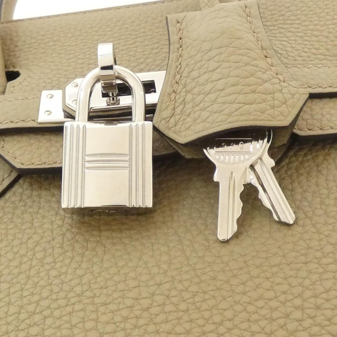 HERMES Birkin 041344CK Handbag Togo 4