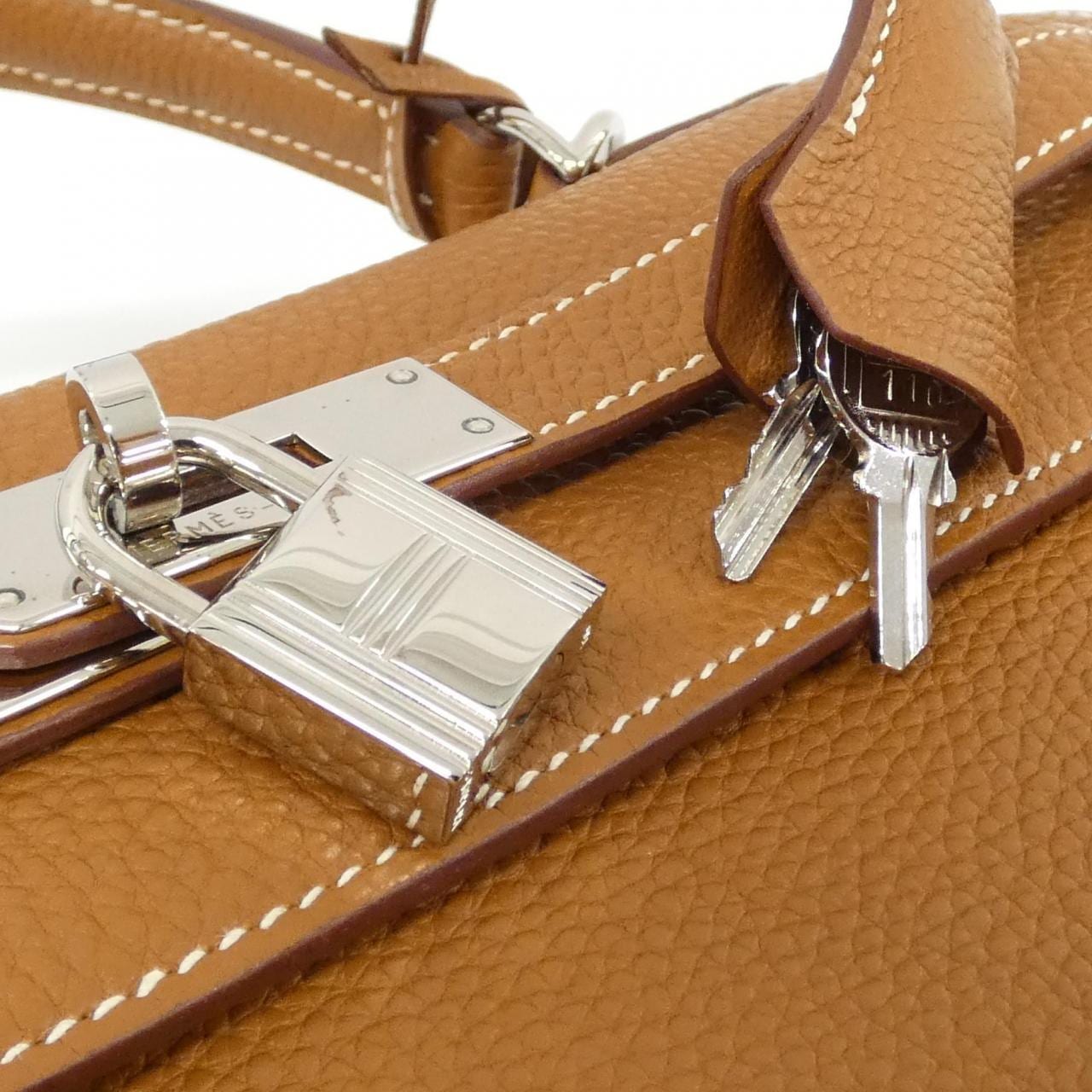 HERMES Kelly 028488CK Handbag Clemence 4