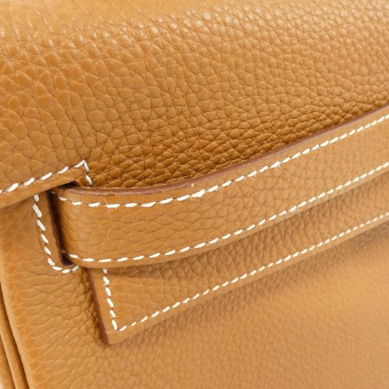 HERMES Kelly 028488CK Handbag Clemence 5