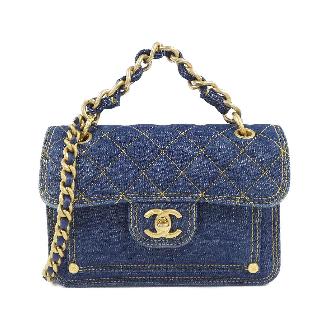 CHANEL AS4051 手提包 牛仔布