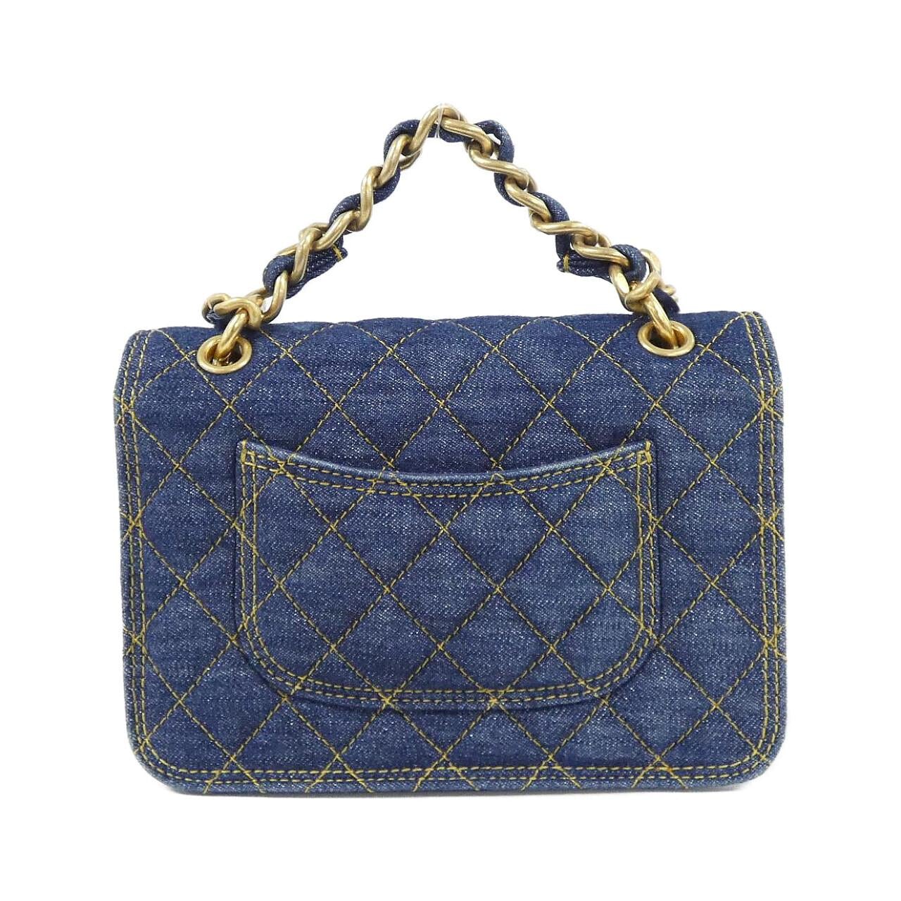 CHANEL AS4051 手提包 牛仔布 2