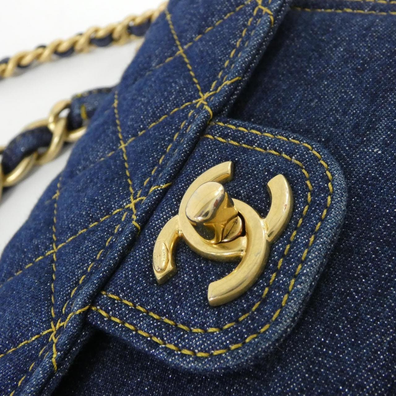 CHANEL AS4051 手提包 牛仔布 4