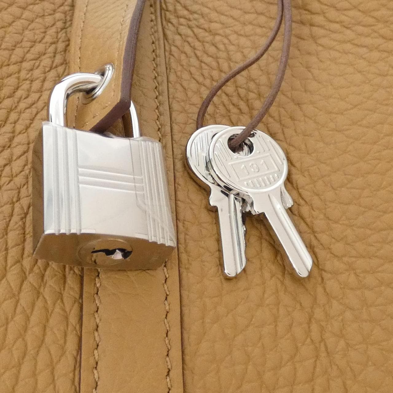 HERMES Picotin 056289CK Handbag Clemence 3