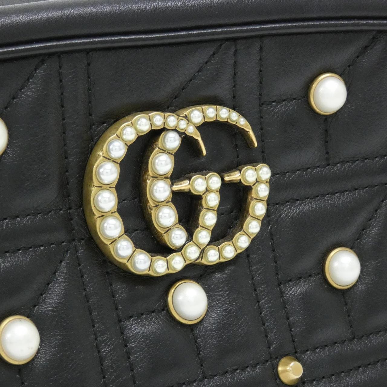 GUCCI Marmont 447632 DRWYT 肩背包 皮革 5