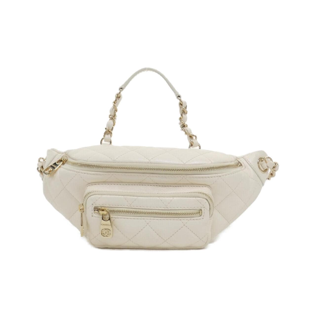 CHANEL AS0556 Belt Grained Calfskin