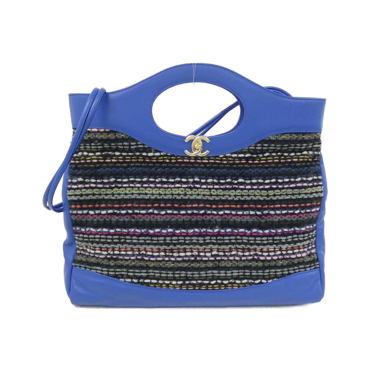 CHANEL 57977 Handbag Tweed