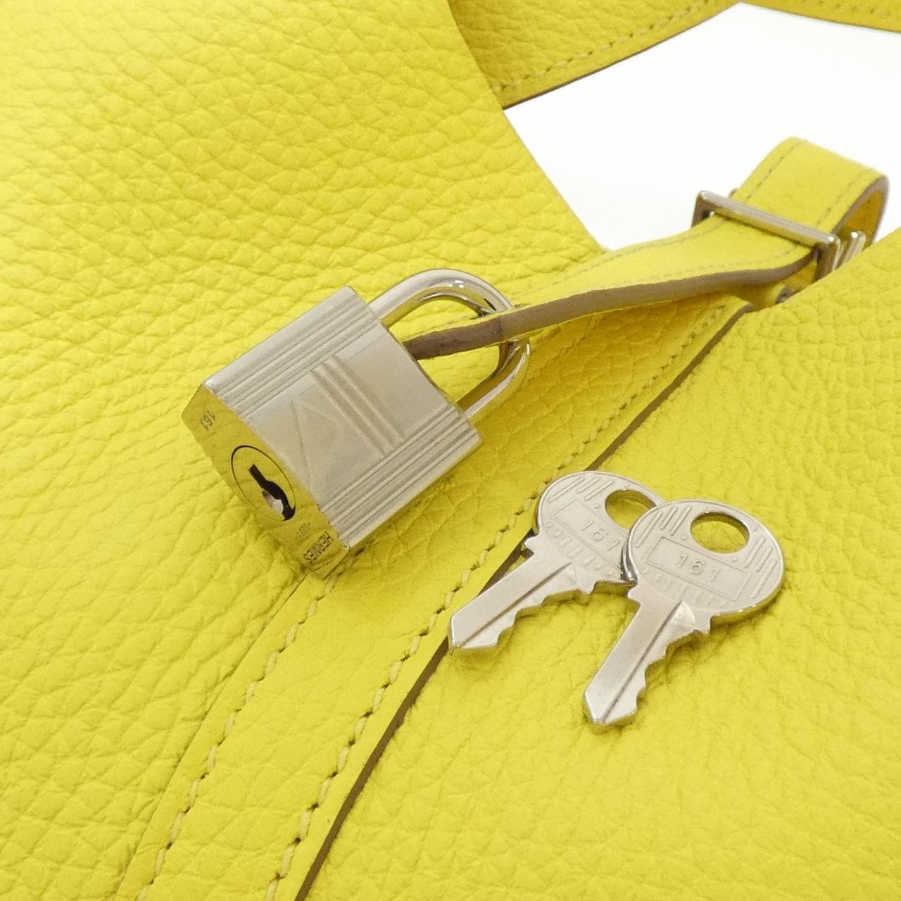 HERMES Picotin 056289CK Handbag Clemence 3